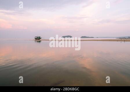 Bild aus dem Dorf Preak Svay, Insel Koh Rong, Kambodscha. Stockfoto