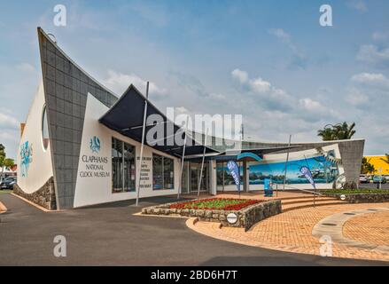 Claphams National Clock Museum in Whangarei, Northland Region, North Island, Neuseeland Stockfoto