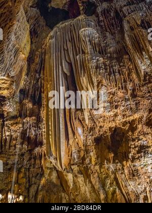 Kalksteinhöhle Jama Baredine, Kroatien, Istrien, Porec, Nova Vas Stockfoto