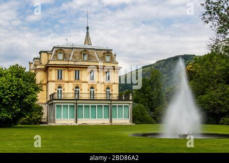 Manison im Garten der Villa Taranto am Lago Maggiore, Italien, Piemont Stockfoto