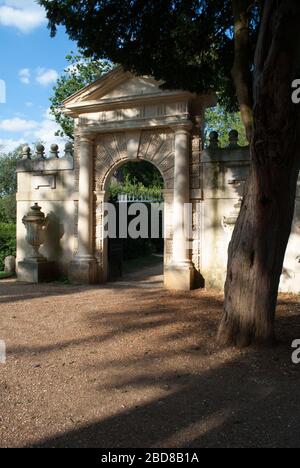 Klassische palladianische Architektur Chiswick House & Gardens, Burlington Lane, Chiswick, London W4 2RP von Richard Boyle Architekt Earl of Burlington Stockfoto