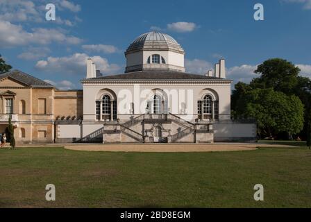 Klassische palladianische Architektur Chiswick House & Gardens, Burlington Lane, Chiswick, London W4 2RP von Richard Boyle Architekt Earl of Burlington Stockfoto