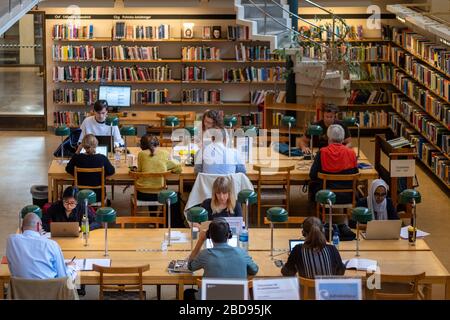 Die Stockholm Public Library alias Stockholms stadsbibliotek in Stockholm, Schweden, Europa Stockfoto