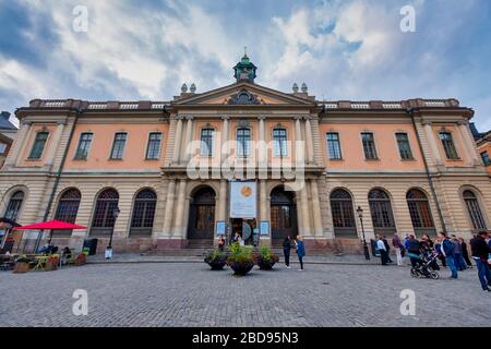 Das Nobelpreis-Museum in Stockholm, Schweden, Europa Stockfoto