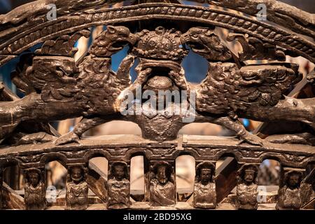 Vasa Kriegsschiff im Vasa Museum in Stockholm, Schweden, Europa Stockfoto