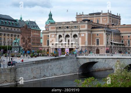 Royal Swedish Opera House in Stockholm, Schweden, Europa Stockfoto