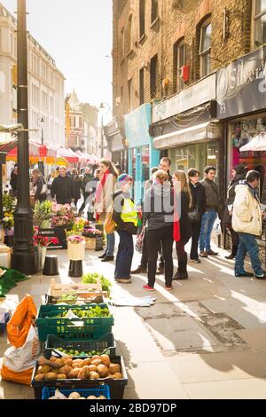 Geringerer Marsh-Markt Stockfoto