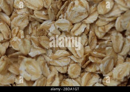 Haferbrei Getreide Frühstückszerealien Stockfoto