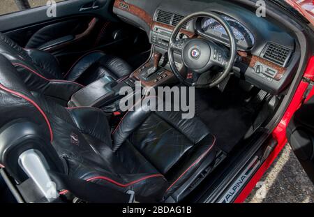 Cabriolet auf Basis von Alpina B3, BMW E46 3er Stockfoto