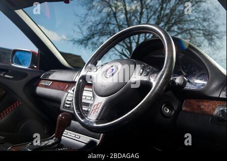 Cabriolet auf Basis von Alpina B3, BMW E46 3er Stockfoto