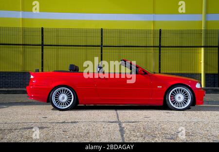 Cabriolet auf Basis von Alpina B3, BMW E46 3er Stockfoto