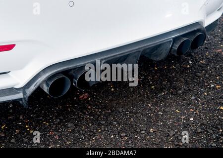 2015 BMW M4 Mosselman MSL 620 Modifiziertes Auto Stockfoto