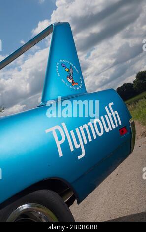 1970 Plymouth Superbird, klassisches amerikanisches Muskelauto Stockfoto