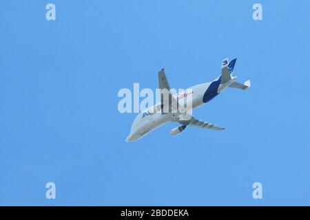 07.07.2018, Hamburg, Hamburg, Deutschland - Airbus A300B4-608ST Beluga. 00S180707D477CAROEX.JPG [MODEL RELEASE: NEIN, PROPERTY RELEASE: NO (c) caro images / Stockfoto