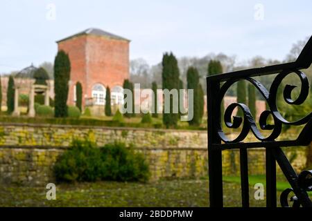 Hopton Hall in der Nähe von Maltock Derbyshire England Stockfoto