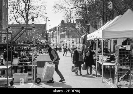 East Street Market, Walworth Stockfoto