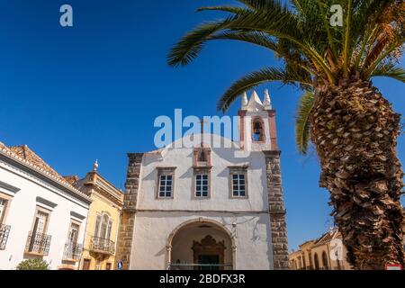 Kirche Nossa Senhora da Ajuda Tavira, Portugal Stockfoto