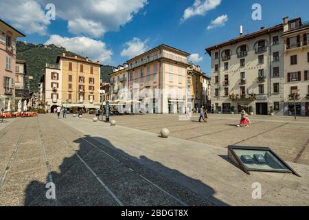 Como, ITALIEN 4. August 2019 Marina im Comer See im Zentrum der