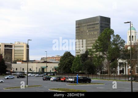 Eine Stadtbild-Szene von Augusta, Georgia Stockfoto