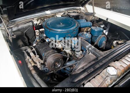 1958 Cadillac Sedan DeVille klassisches amerikanisches Auto Stockfoto