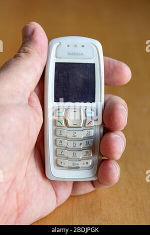 Nokia 3100, ein Triband-GSM-Handy im September 2003 veröffentlicht, in erster Linie für die neuere Generation von Marketing-Publikum konzipiert Stockfoto