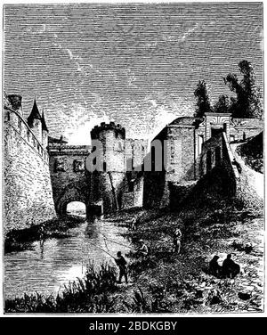 Géographie illustriée de la France et de ses colonies 131. Stockfoto