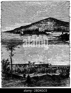 Géographie illustriée de la France et de ses colonies 086. Stockfoto