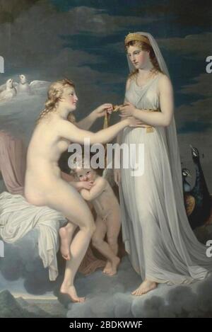 Guy Head - Juno borgt sich den Gürtel der Venus. Stockfoto