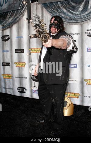 Oktober 2011, Los Angeles, CA, USA: LOS ANGELES - Okt. 15: Abgrund bei den Scream Awards 2011 in den Universal Studios am 15. Oktober 2011 in Los Angeles, CA (Credit Image: © Kay Blake/ZUMA Wire) Stockfoto