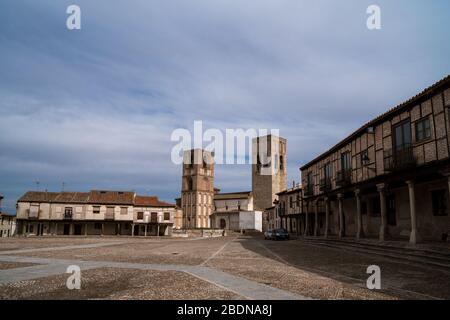 Plaza de la Villa in Arévalo, Kastile und León, Spanien Stockfoto