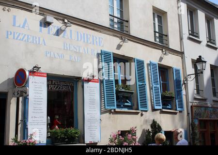 Sacre Coeur und Montmartre, Paris Frankreich Stockfoto