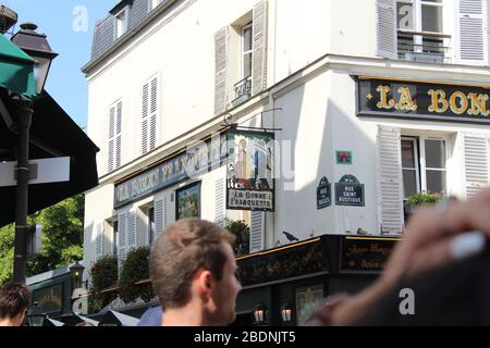 Sacre Coeur und Montmartre, Paris Frankreich Stockfoto