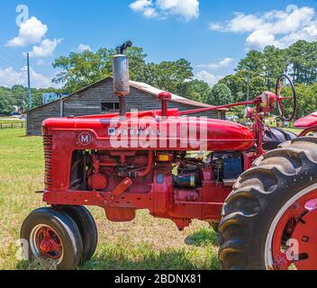 Tracot auf Old Farm Stockfoto