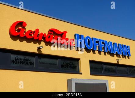 Getränke Hoffmann in Berlin, Moabit Stockfoto