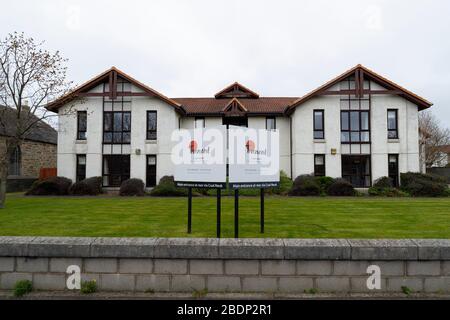 Tranent, Schottland, Großbritannien. April 2020. Neun Todesfälle im Zusammenhang mit Covid-19 wurden im Tranent Care Home in East Lothian gemeldet. Das Pflegeheim ist auf die Behandlung von Senioren mit Demenz spezialisiert. Iain Masterton/Alamy Live News Stockfoto