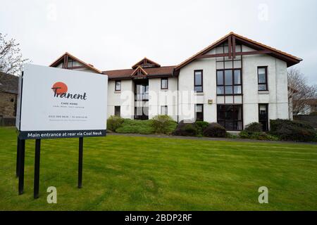 Tranent, Schottland, Großbritannien. April 2020. Neun Todesfälle im Zusammenhang mit Covid-19 wurden im Tranent Care Home in East Lothian gemeldet. Das Pflegeheim ist auf die Behandlung von Senioren mit Demenz spezialisiert. Iain Masterton/Alamy Live News Stockfoto