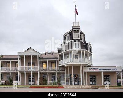 admiral nimitz Galerie Teil des Museums der pazifikkriege in fredericksburg in der Hügellandschaft von texas Stockfoto