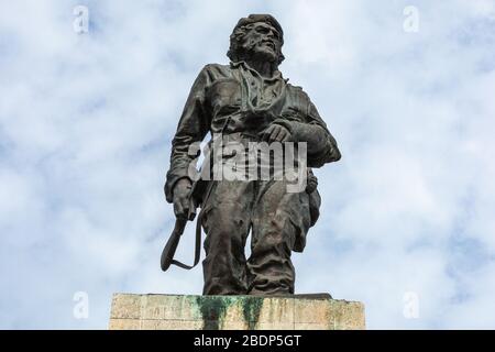 SANTA CLARA, KUBA - 19. DEZEMBER 2019: Che Guevara Monument, Plaza de la Revolution, Santa Clara, Kuba. Stockfoto