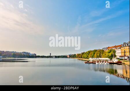 Kopenhagener Stadtbild, HDR-Bild Stockfoto