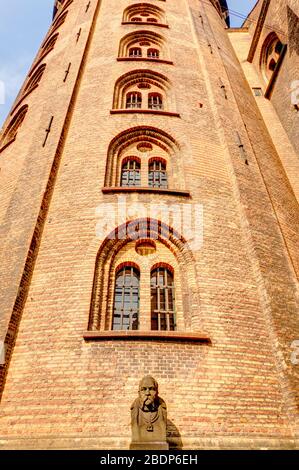 Kopenhagener Stadtbild, HDR-Bild Stockfoto