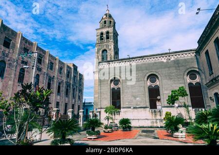 SANTA CLARA, KUBA - 19. DEZEMBER 2019: Kathedrale in Santa Clara, Kuba. Stockfoto