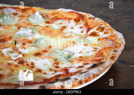 Pizza italienisches Essen Gourmet pomodoro margherita Stockfoto