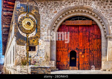 Sheki Caravansarai, Sheki, Aserbaidschan Stockfoto