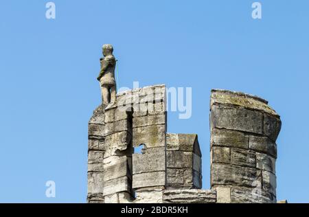 Micklegate Bar, York City Wall, York, England. GROSSBRITANNIEN Stockfoto