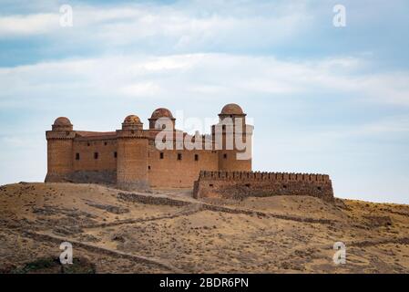 Castillo de La Calahorra, Burg Calahorra in der Stadt La Calahorra in Granada, Spanien Stockfoto