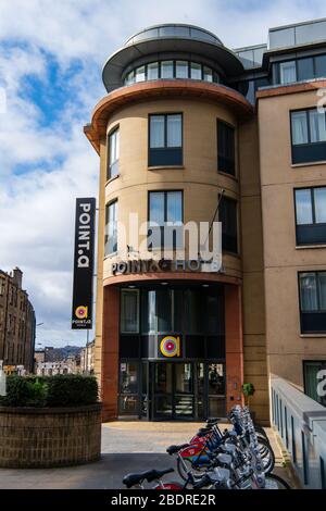 Point.a Hotel, Morrison Street, Edinburgh. Pointa Stockfoto