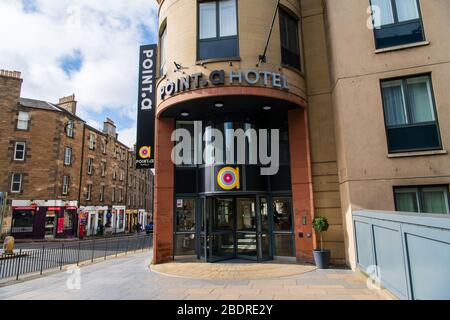 Point.a Hotel, Morrison Street, Edinburgh. Pointa Stockfoto