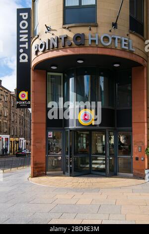 Point.a Hotel, Morrison Street, Edinburgh. Pointa Stockfoto