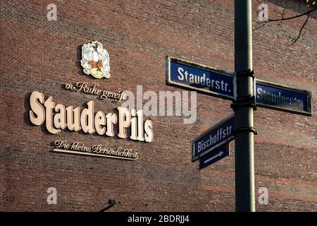 Privatbrauerei, Jacob Stauder, in EssenAltenessen, Essen, NRW