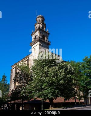 Basílica de la Purísima Concepción. Elorrio. Vizcaya. País Vasco. España Stockfoto